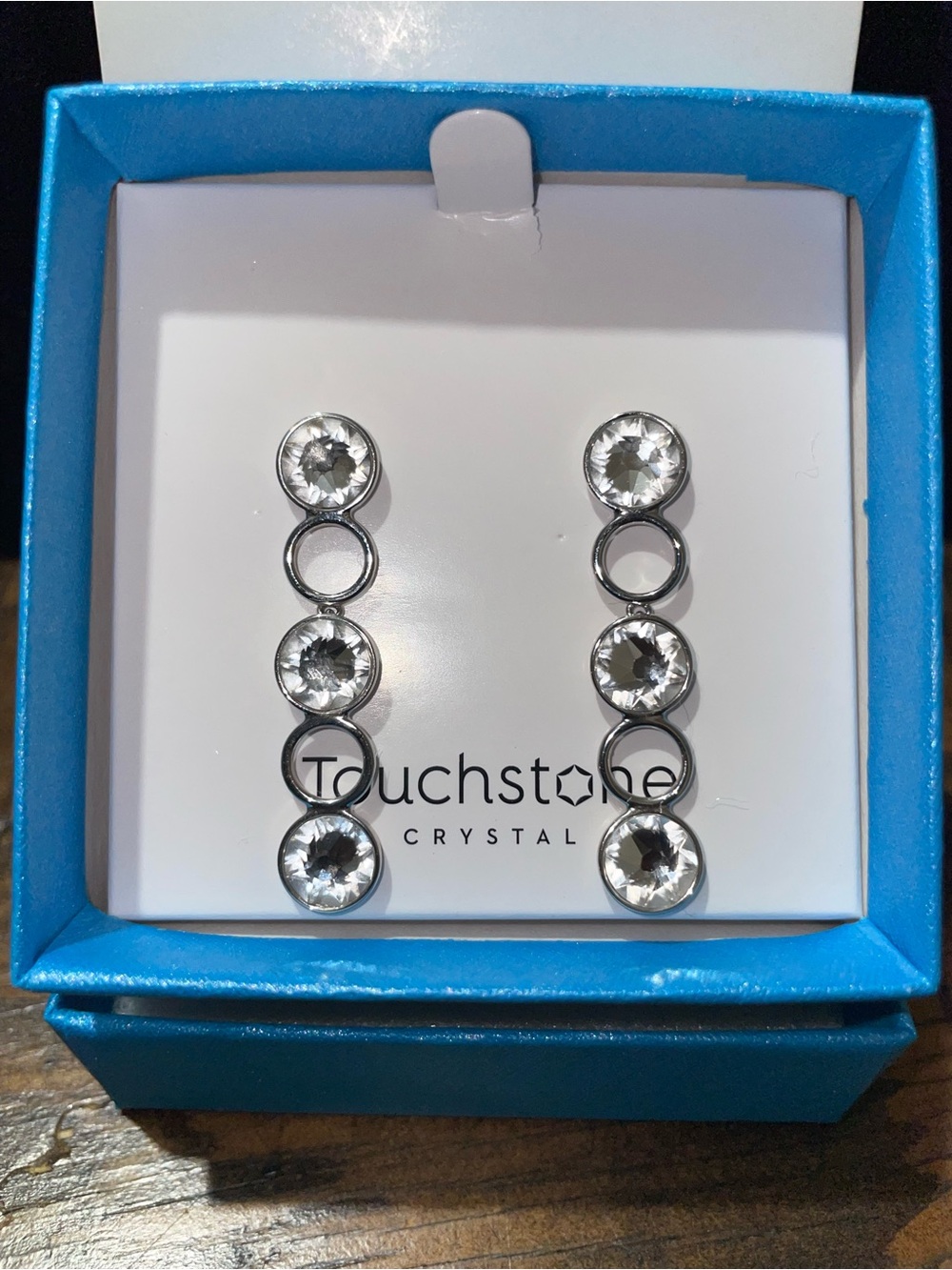 Touchstone Crystal by Swarovski Shine on Earrings